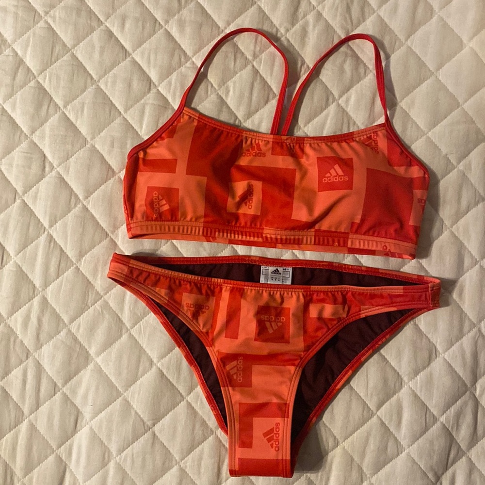 Adidas 2 piece swim size Medium